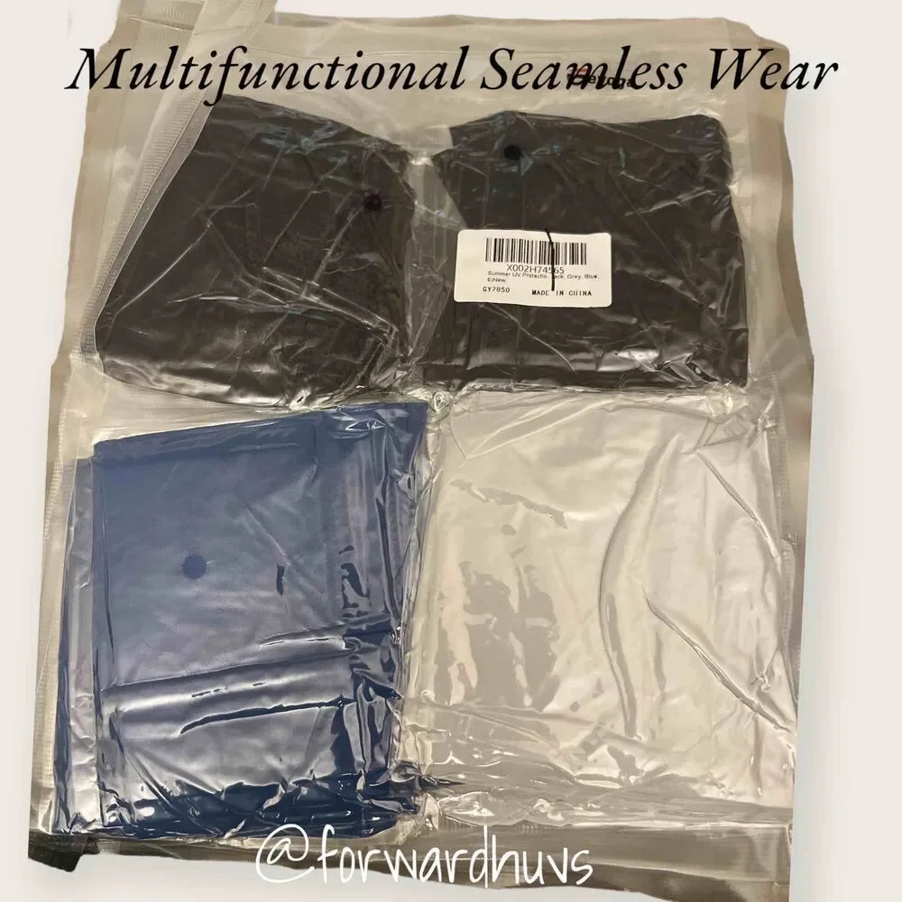 Breathable Polyester Microfiber Multifunctional Seamless Wear 6 Pk ** NEW **